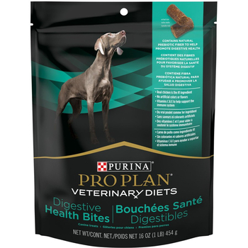 Purina Pro Plan Veterinary Diets Digestive Health Bites Dog Soft & Chewy Treats - 16oz Pouch-product-tile
