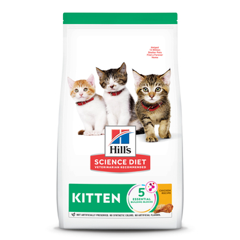 Hill's Science Diet Kitten Chicken Recipe Dry Cat Food - 3.5 lb Bag-product-tile