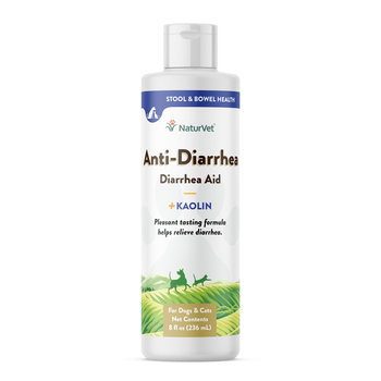 Naturvet Anti-Diarrhea Plus Kaolin For Dogs & Cats 8oz-product-tile