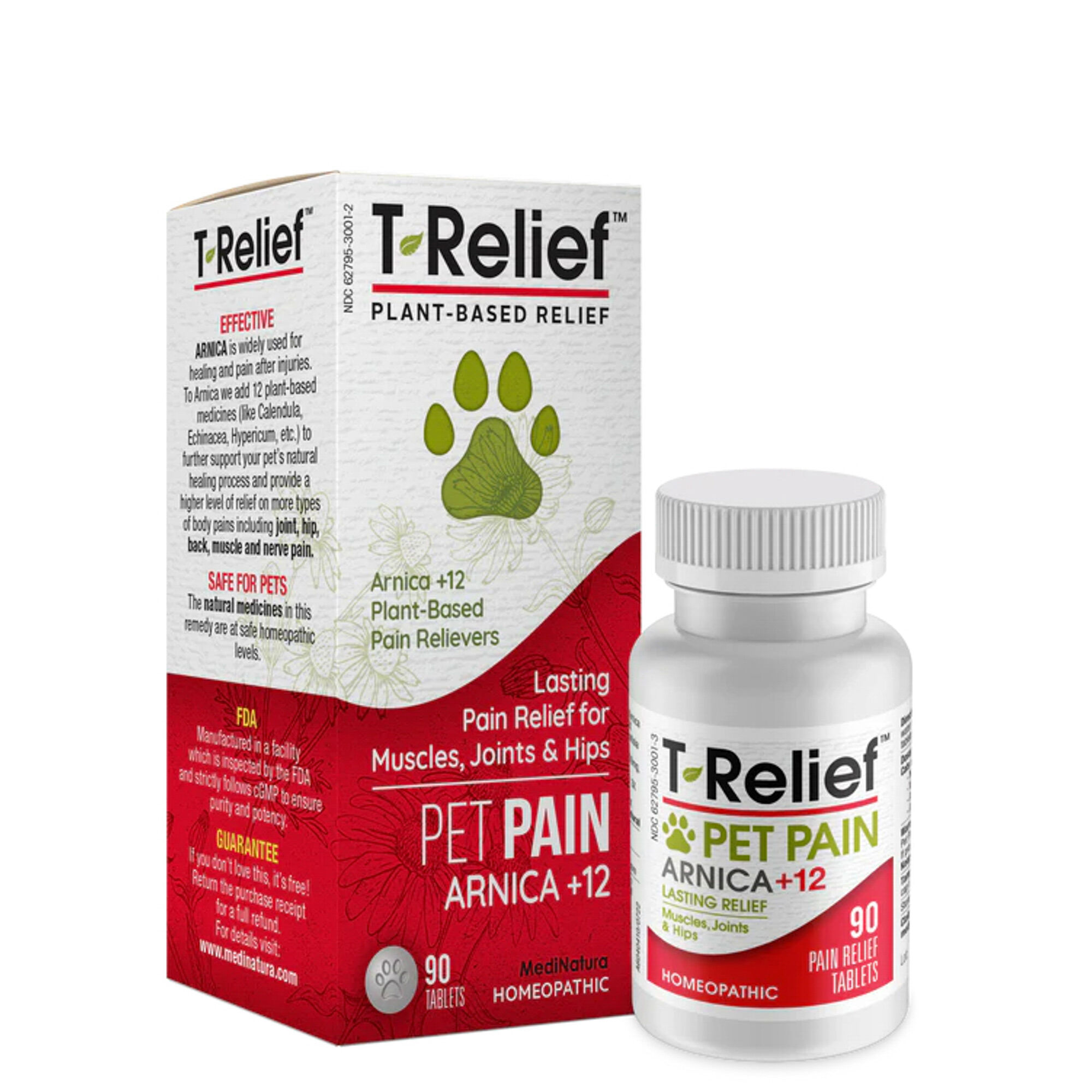 T-Relief Pet Pain Tablets for Dogs, Cats, and Horses 90 ct product detail number 1.0