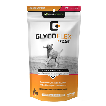 VetriScience GlycoFlex Plus Joint Supplement Soft Chews for Medium & Large Dogs - Bacon Flavor - 120 ct-product-tile