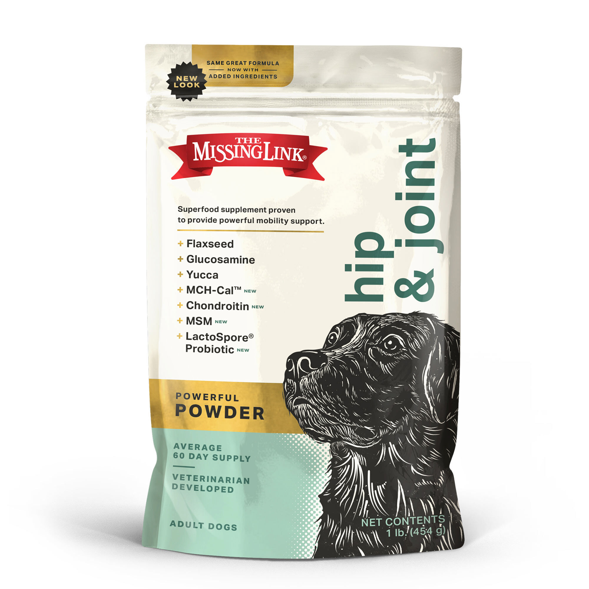 The Missing Link&reg; Superfood Powders Hip & Joint Supplement for Dogs - 1 lb Bag product detail number 1.0