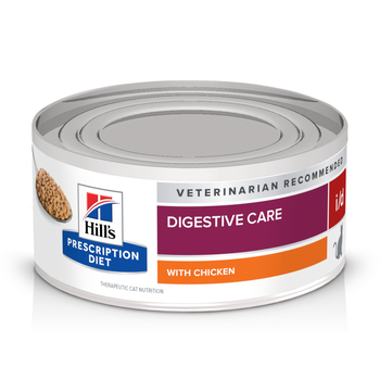 Hill's Prescription Diet i/d Digestive Care with Chicken Wet Cat Food - 5.5 oz Cans - Case of 24-product-tile