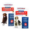 Bundle: Nutramax + Super Pure Omega-3 -  Digestive & Skin Support Bundle for Dogs and Cats
