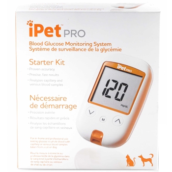 iPet PRO Blood Glucose Monitoring System Kit-product-tile