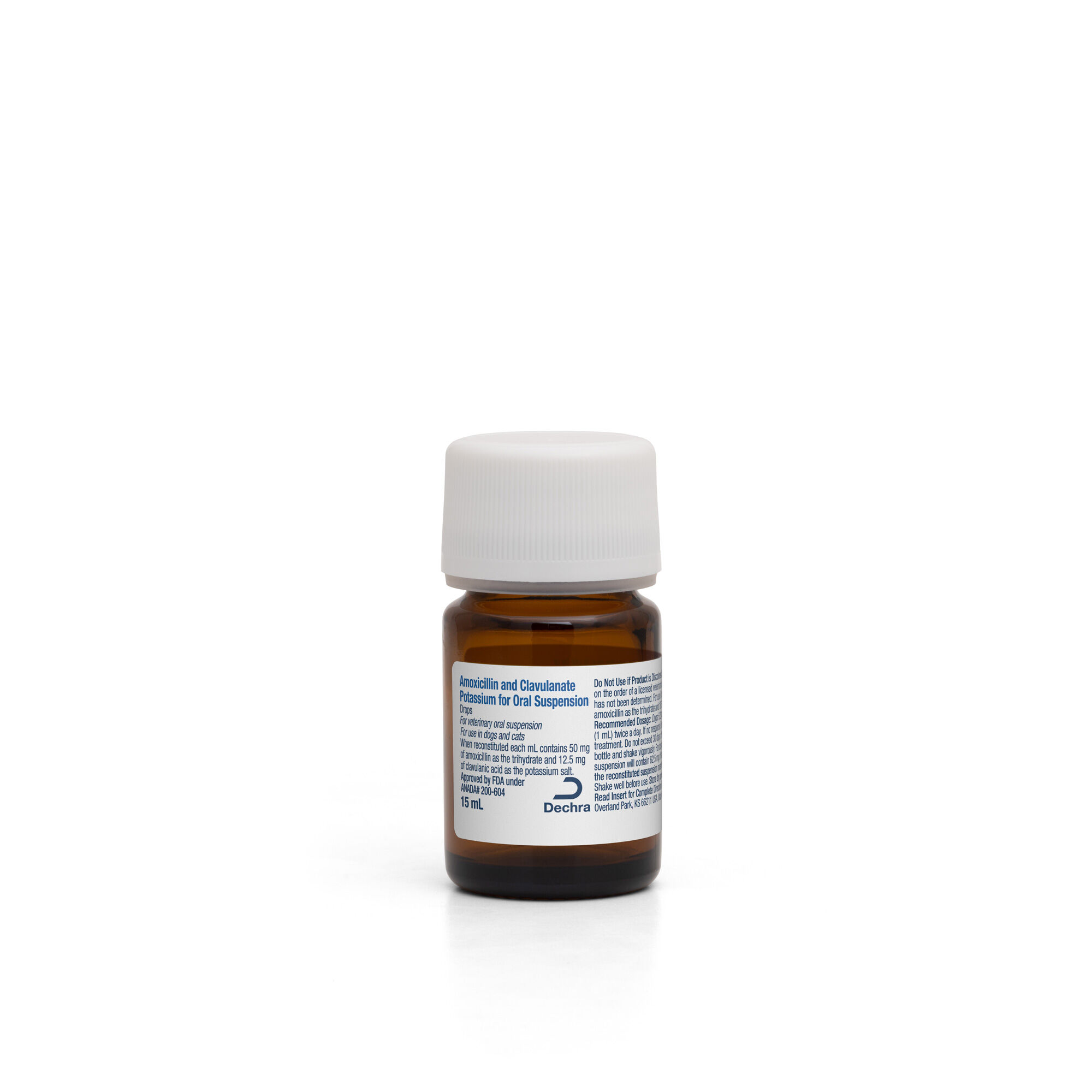 Amoxicillin and Clavulanate Potassium Oral Suspension Drops 15mL product detail number 1.0