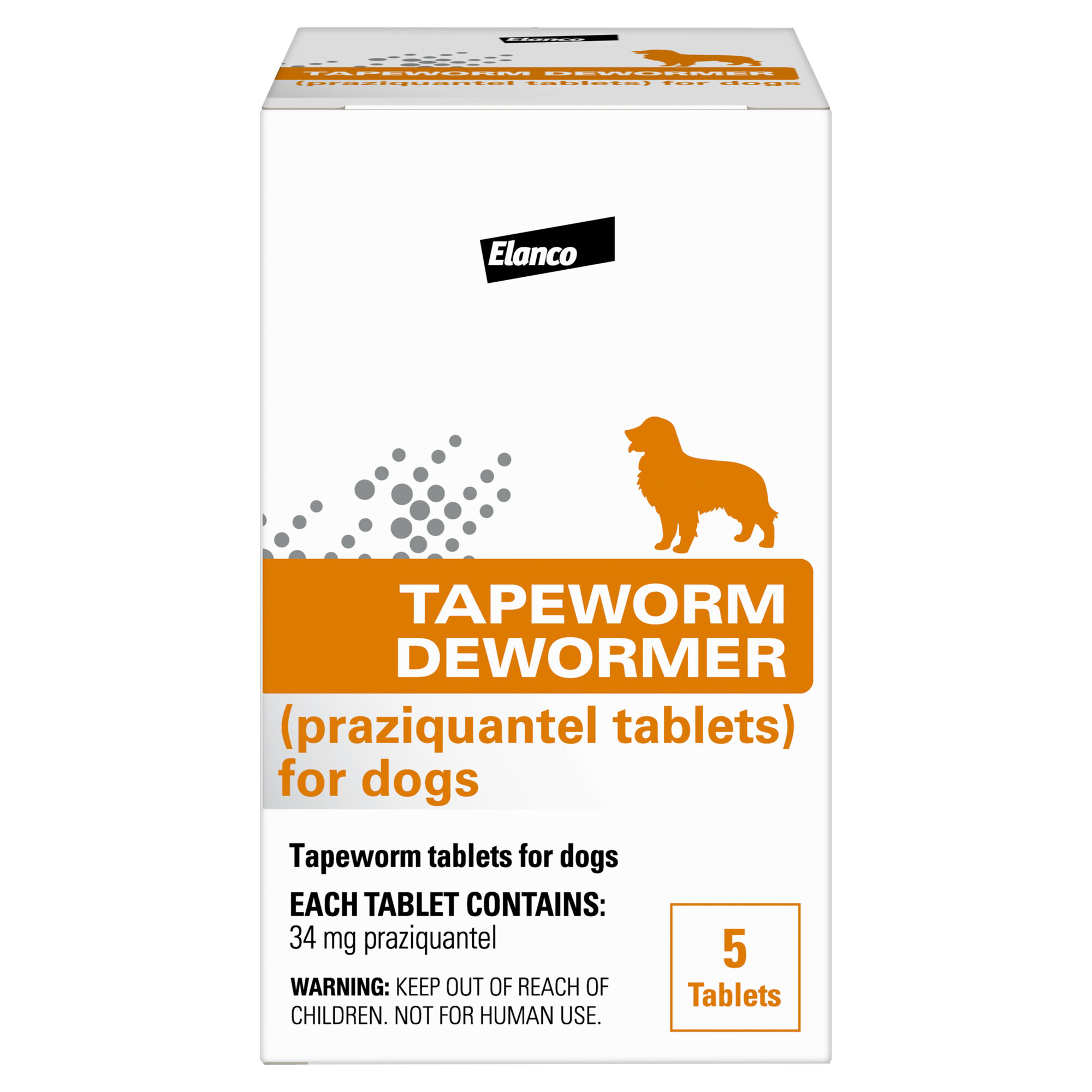 Elanco Tapeworm Dewormer Tablets for Dogs 5 ct product detail number 1.0
