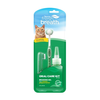 TropiClean Fresh Breath Oral Care Kit for Cats Cats-product-tile