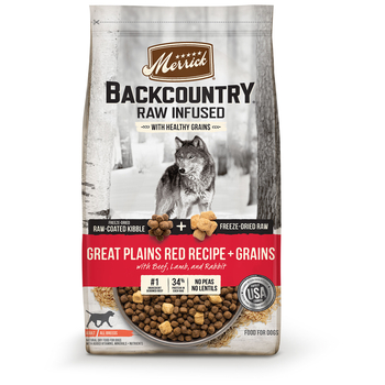 Merrick Backcountry Raw Infused with Healthy Grains Great Plains Red Dry Dog Food 20-lb-product-tile