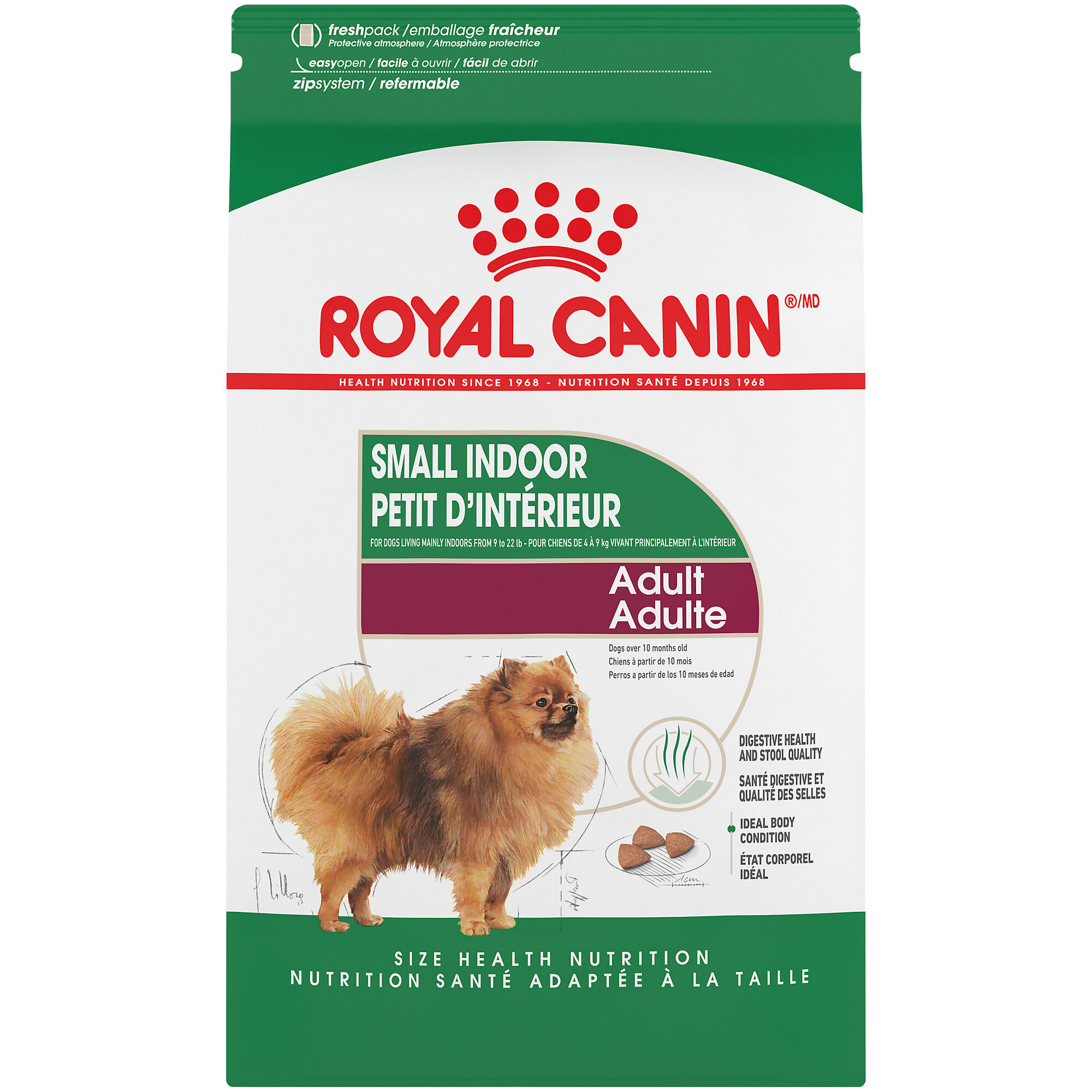 Royal Canin Size Health Nutrition Small Breed Indoor Adult Dry Dog Food - 2.5 lb Bag  product detail number 1.0