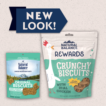 Natural Balance Treats Crunchy Biscuits Potato & Chicken Recipe Dog Treat 14 oz-product-tile