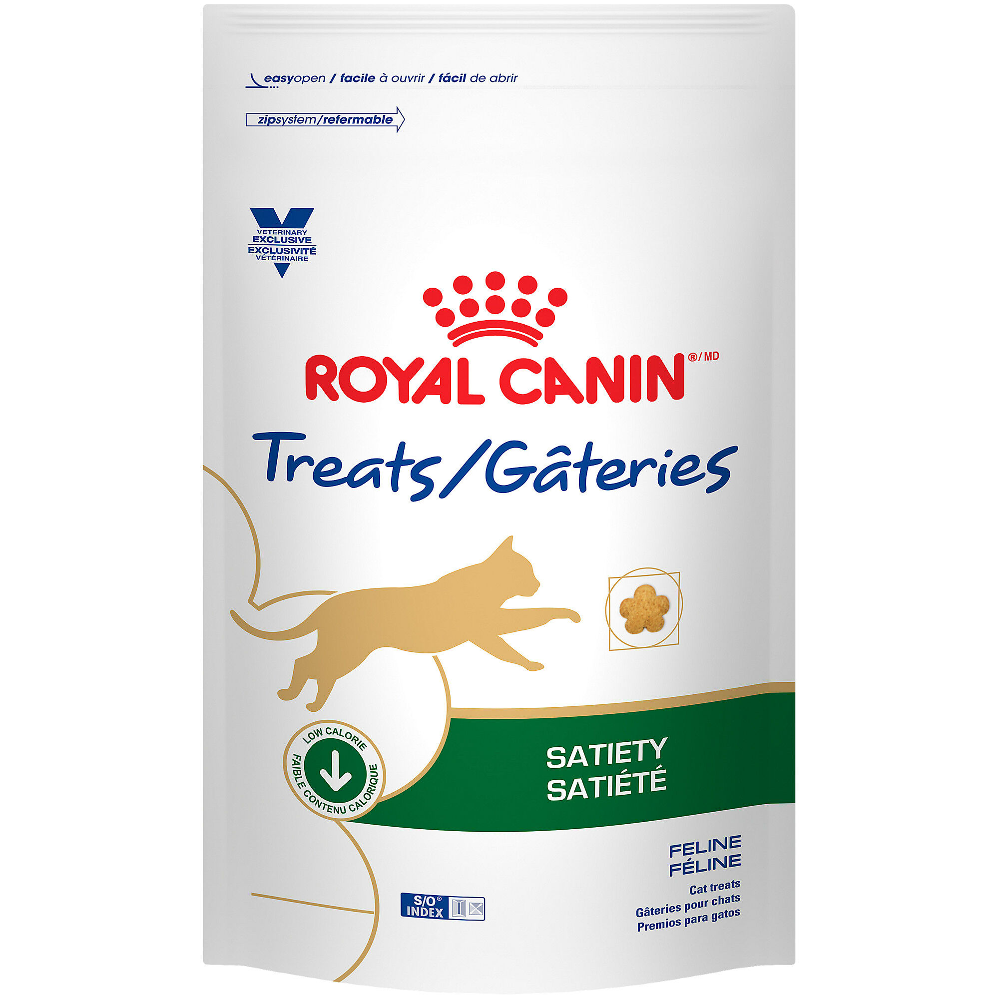 Royal Canin Veterinary Diet Feline Satiety Cat Treats - 7.7 oz Pouch product detail number 1.0