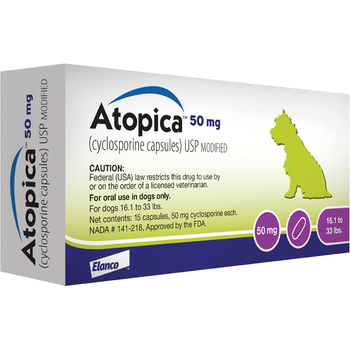 Atopica For Dogs 50 mg 15 Capsule Pk-product-tile