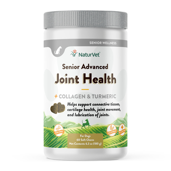 NaturVet Senior Advanced Joint Health Supplement for Dogs Soft Chews 60 ct-product-tile
