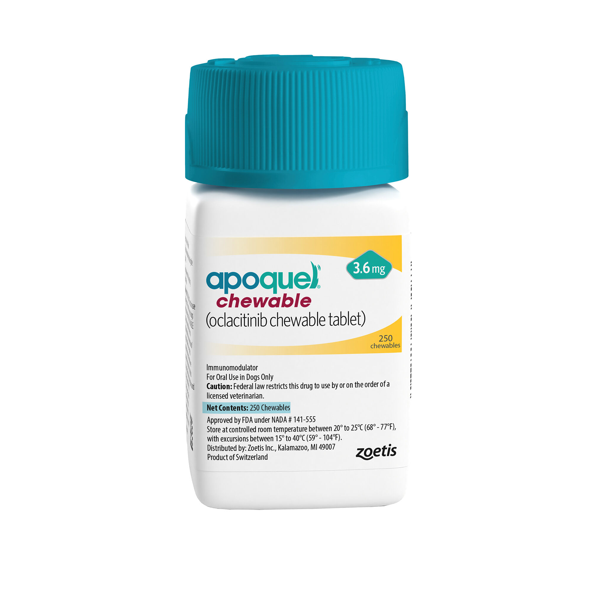 Apoquel Chewable for Dogs - 3.6 mg (sold per chewable) product detail number 1.0