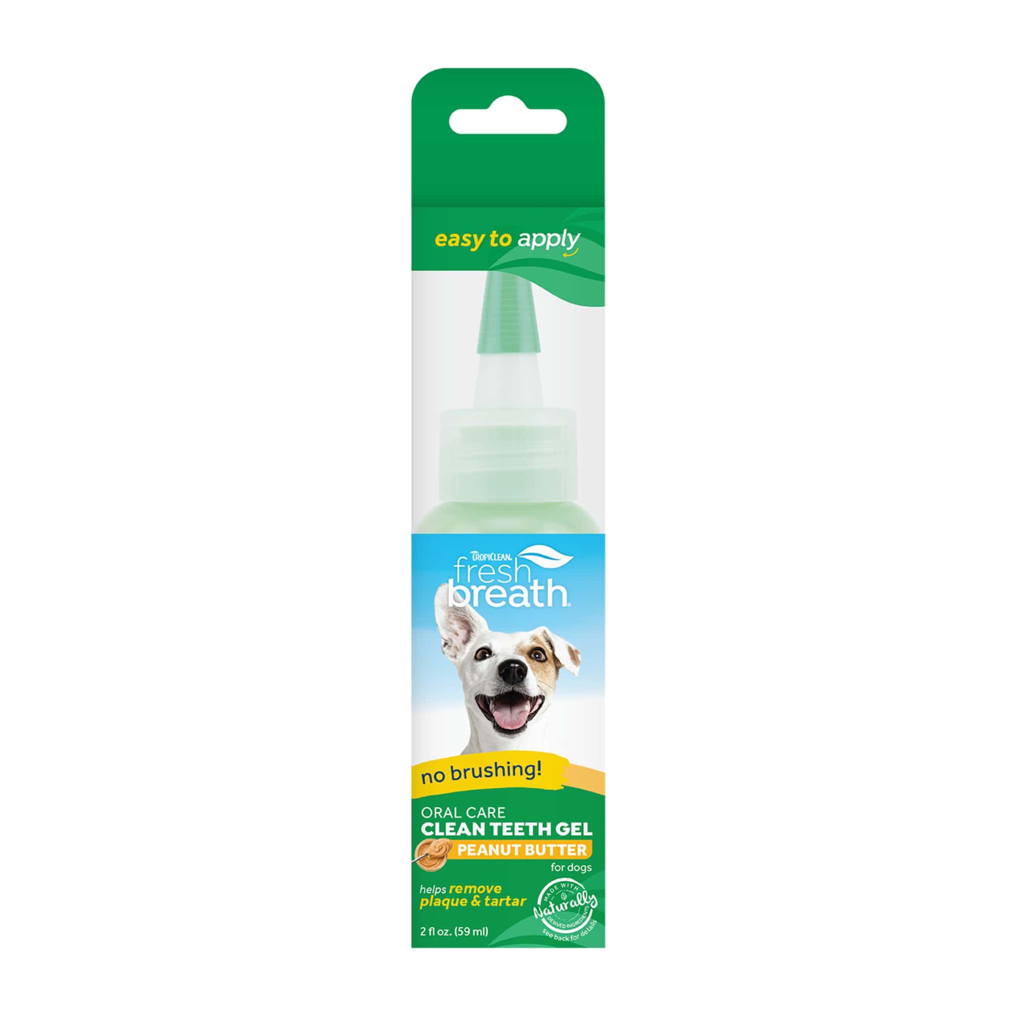 TropiClean Fresh Breath Clean Teeth Gel - Peanut Butter for Dog 3.2 oz product detail number 1.0