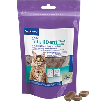 C.E.T. IntelliDent Cat Bites 90 ct-product-tile