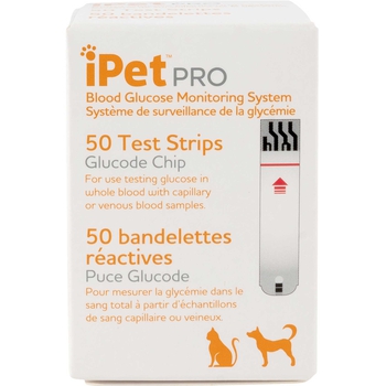 iPet PRO Blood Glucose Monitoring System Test Strips 50 ct-product-tile