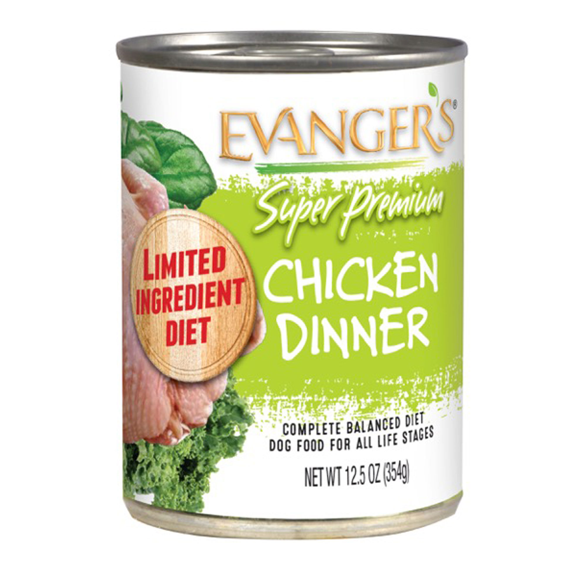 Evangers Super Premium Chicken Dinner Canned Dog Food 13-oz, case of 12 product detail number 1.0